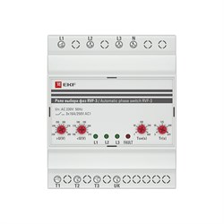 Реле выбора фаз EKF РВФ-3 PROxima - фото 16777392