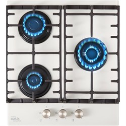 Газовая варочная панель OASIS P-3GWT - фото 16779422
