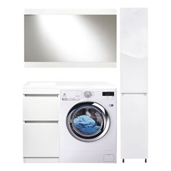 Напольная тумба Style Line Даллас 100, Люкс белая, PLUS, ЭМАЛЬ - фото 16780022