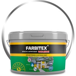 Фасадная акриловая краска Farbitex 4300001554 - фото 16780041