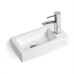 Правая подвесная керамическая раковина VINCEA VBS-133R - фото 16780680