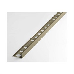 Окантовочный алюминиевый профиль для плитки Лука УТ000028774 - фото 16781111