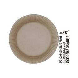 Одноразовая тарелка ООО Комус 1809957 - фото 16781689