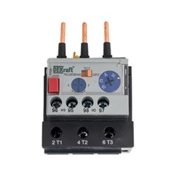 Тепловое реле DEKraft РТ-03 25-32А 23.0-32.0АВ - фото 16783157