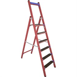 Диэлектрическая стеклопластиковая стремянка Антиток ССД-1.5 Т - фото 16783223