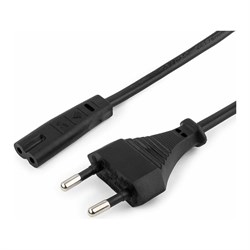 Кабель питания для аудио и видео техники Cablexpert PC-184/2-0.5М - фото 16784206