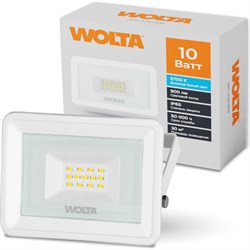 Светодиодный прожектор WOLTA WFL-10W/06W - фото 16784699