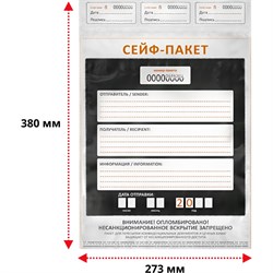 Сейф-пакет ТПК Технологии Контроля 24176 - фото 16785295