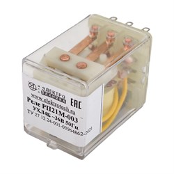 Промежуточное реле ООО МПО Электротехника РП21М-003 УХЛ4Б 36/50 - фото 16785375