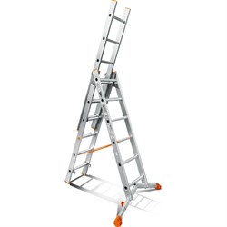 Трехсекционная лестница Эйфель Ювелир 3х6 - фото 16786590