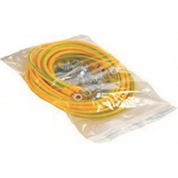 Комплект кабелей заземления для 19" it-корпусов дкс серии sti/cqe DKC R5SGC05 - фото 16786685