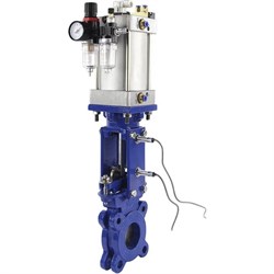 Шиберная задвижка DN.ru WCB-SS304-EPDM-2W-DA - фото 16787000