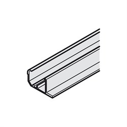 Алюминиевый ходовой направляющий профиль Hafele Slido F-Line31 - фото 16789096