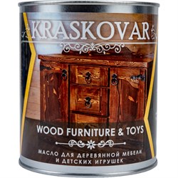 Масло для мебели и детских игрушек Kraskovar Wood Furniture & Toys - фото 16789389