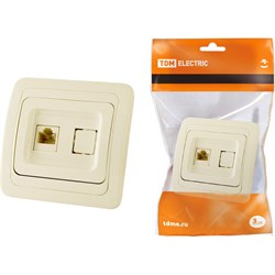 Компьютерная розетка TDM ELECTRIC Валдай - фото 16789854