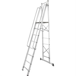 Передвижная складная лестница-стремянка НОВАЯ ВЫСОТА NV 1540 - фото 16789984