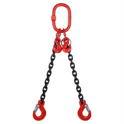 Цепной двухветвевой строп с укоротителем ТРАСТ 4687202684328 - фото 16792260