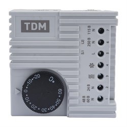 Термостат TDM ELECTRIC NO/NC - фото 16792736