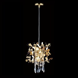 Подвесная люстра Crystal lux Romeo SP2 Gold D250 - фото 16792883