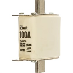 Плавкая вставка DEKraft ППН-33 100А габарит 00 (ПН-101) - фото 16793894
