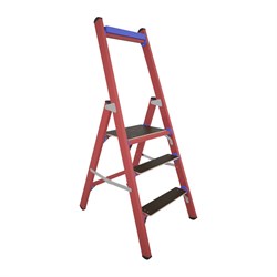 Диэлектрическая стеклопластиковая стремянка Антиток ССД-1.0 Е Т - фото 16794643