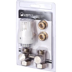 Комплект прямого н-клапана WERTRUS Ду15 - фото 16798942