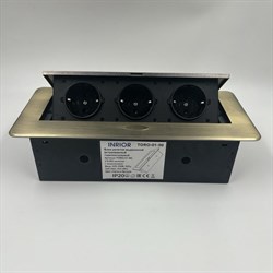 Выдвижная розетка Inrior TORO-01-90 - фото 16799253