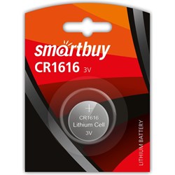 Литиевый элемент питания Smartbuy CR1616 - фото 16800545