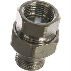 Прямой хромированный сгон Giacomini НВ - фото 16800597