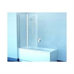 Двухэлементная перегородка-шторка на борт ванны Ravak АИ000005100 - фото 16801707