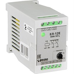 Реле контроля трехфазного напряжения Реле и Автоматика ЕЛ-12Е - фото 16802099