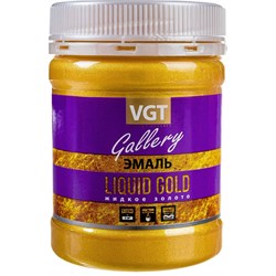 Универсальная эмаль VGT ВД-АК-1179 GALLERY LIQUID GOLD - фото 16802814