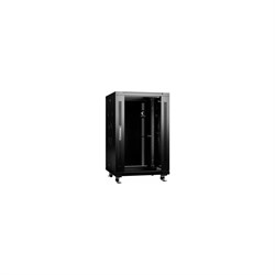 Напольный монтажный телекоммуникационный шкаф для оборудования Cabeus SH-05C-18U60/100-BK - фото 16803024