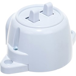 Двухклавишный выключатель SVET А5-10-5125 ретро - фото 16804010