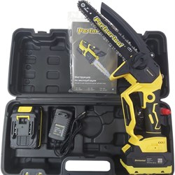 Бесщеточная аккумуляторная цепная пила PARTNERTOOL PBC-208SET - фото 16804492