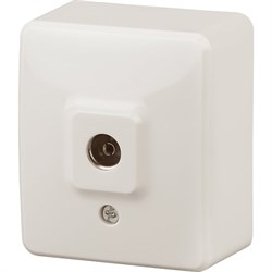 Одиночная tv розетка ЭРА 11-3201-02 Эксперт - фото 16805322