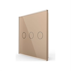 Панель для сенсорного выключателя LIVOLO VL-P603-3A - фото 16805840