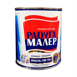 Парижская быстросохнущая атмосферостойкая краска Радугамалер ПФ-115 ГОСТ - фото 16807045