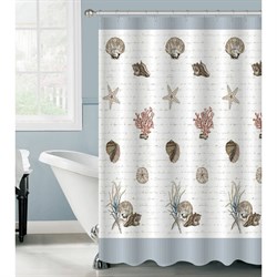 Штора для ванной комнаты Rosenberg R-730204 - фото 16807513