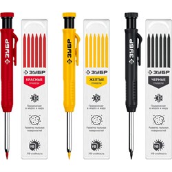 Автоматический строительный карандаш ЗУБР Профессионал - фото 16807775