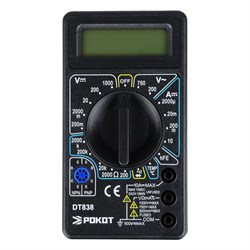 Цифровой мультиметр РОКОТ DT-838 - фото 16808836