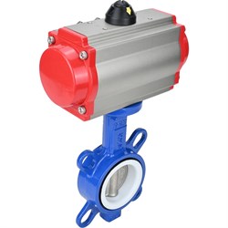 Дисковый затвор DN.ru WCB-316L-PTFE - фото 16809112