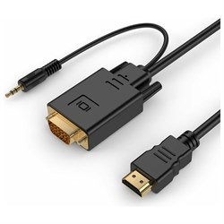 Кабель Cablexpert A-HDMI-VGA-03-10 - фото 16809344
