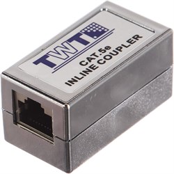 Экранированный соединитель 2-х портов TWT CP45STP5E - фото 16810466