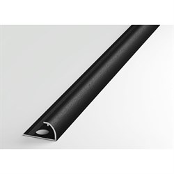 Полукруглый окантовочный алюминиевый профиль Лука УТ000013609 - фото 16811505