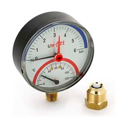 Радиальный термоманометр Uni-Fitt 311D2442 - фото 16811806