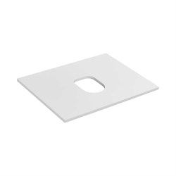 Столешница AQUATON Либерти 60 белый глянец - фото 16813411