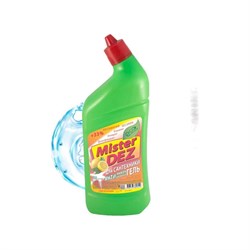 Гель для сантехники Mister DEZ Eco-Cleaning Лимон - чистящее средство для ванной и унитаза, без хлора, 750мл - фото 16813423