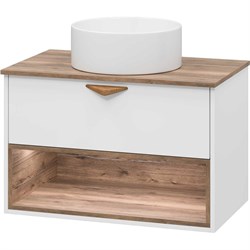 Подвесная тумба Brevita Bergen 80 - фото 16814285