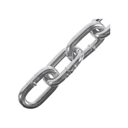 Сварная короткозвенная оцинкованная цепь Rizzel DIN 766 SLC 5 - фото 16814557